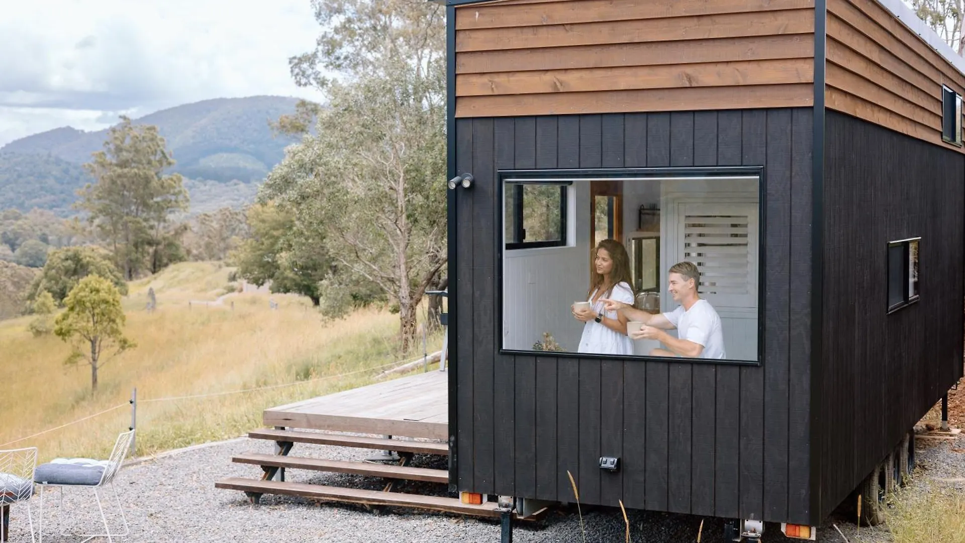 Brand New Tranquil Tiny Home On 60 Acres Near Kennilworth Feed Friendly Cows, Spectacular Views Obi Obi 0*,