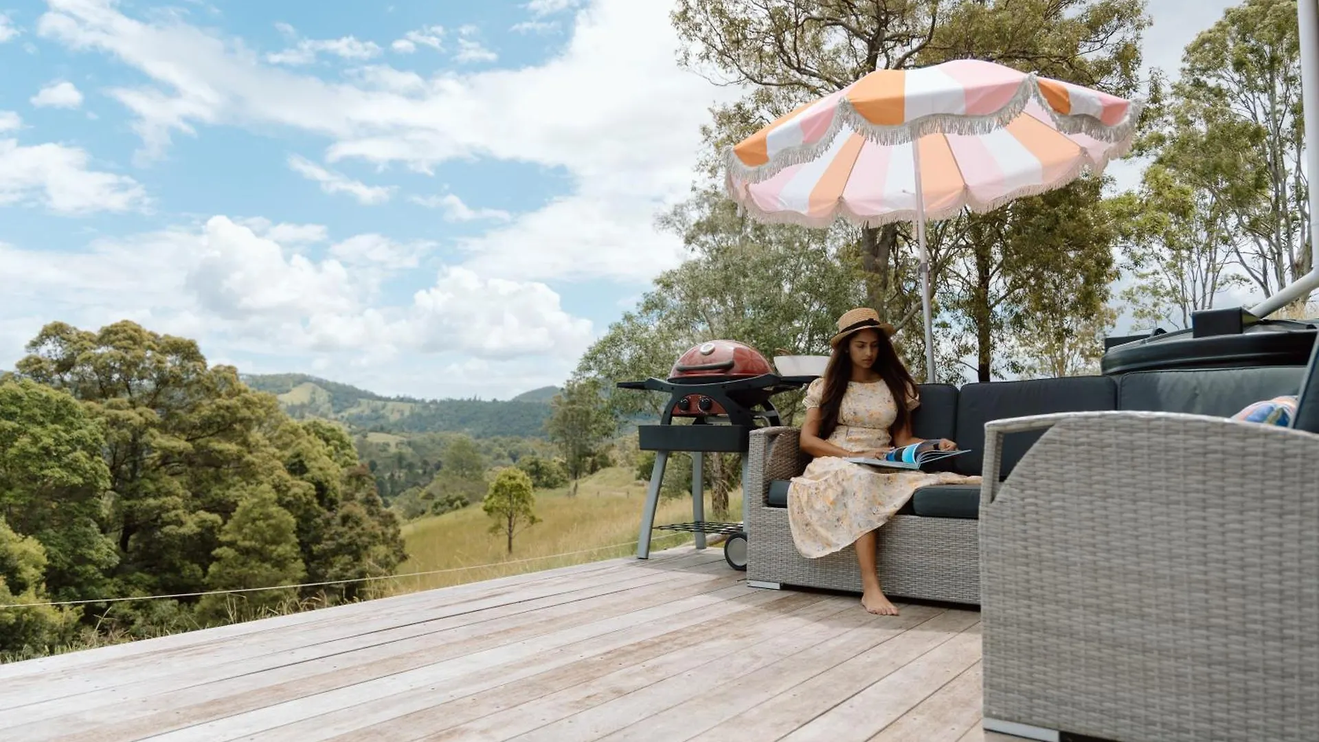 度假居 Brand New Tranquil Tiny Home On 60 Acres Near Kennilworth Feed Friendly Cows, Spectacular Views Obi Obi